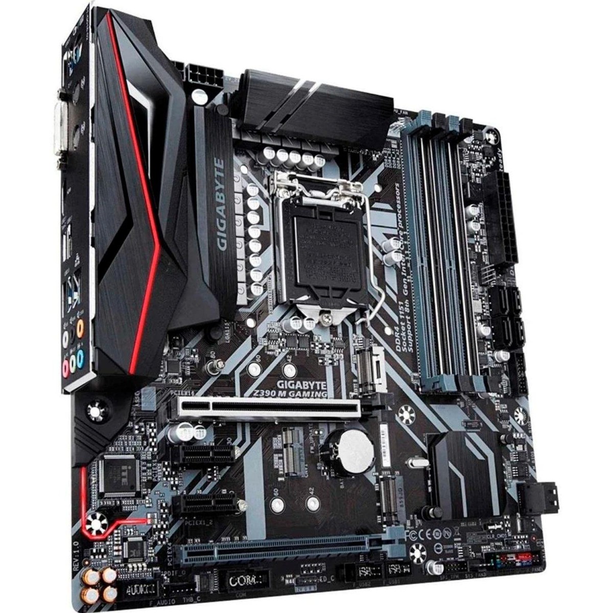 GIGABYTE Z390 M Gaming (Intel LGA1151/Z390/Micro ATX/M.2/Realtek